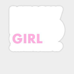 Funny Women's Girl's Soccer T-Shirt | Cool Girls Womens Soccer Shirts Sticker